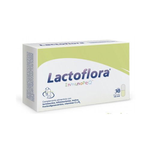 Lactoflora Probióticos InmunoPeQ 30 Cápsulas